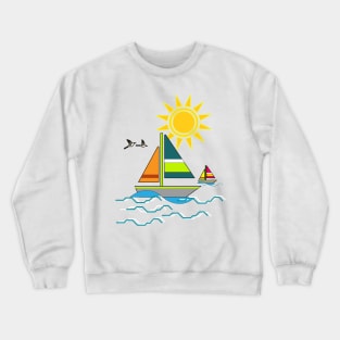 Sea & Sun Crewneck Sweatshirt